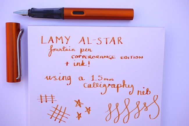 Lamy Al-Star Copperorange3